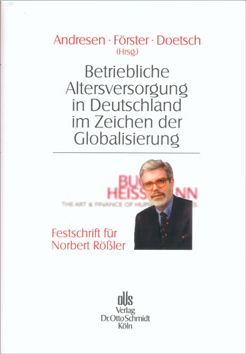 Ansicht: Betriebliche Altersversorgung in Deutschland im Zeichen der Globalisierung