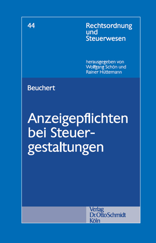Anzeigepflichten bei Steuergestaltungen