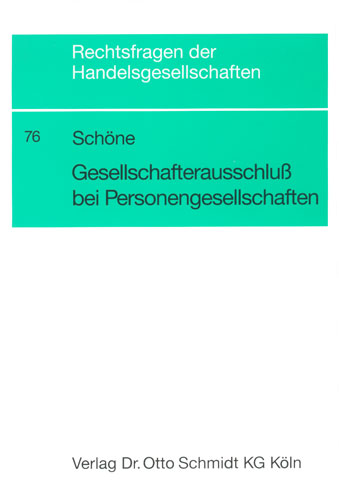Gesellschafterausschluß bei Personengesellschaften