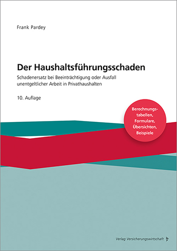 Pardey, Der Haushaltsführungsschaden - Grundwerk