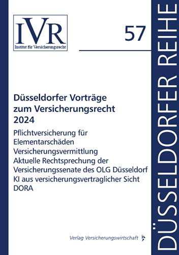 Düsseldorfer Vorträge zum Versicherungsrecht 2024