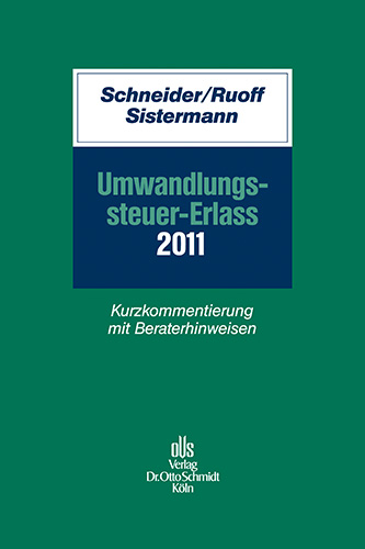 Umwandlungssteuer-Erlass 2011