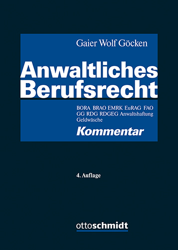 Anwaltliches Berufsrecht
