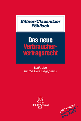 Das neue Verbrauchervertragsrecht