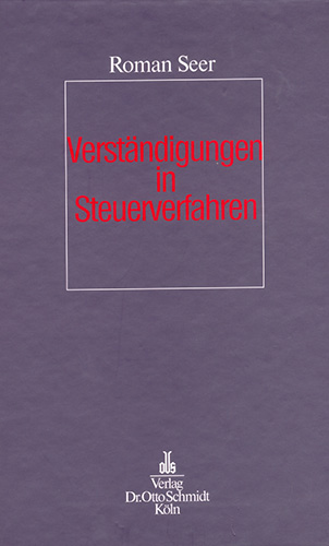 Verständigungen in Steuerverfahren