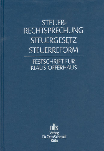 Steuerrechtsprechung - Steuergesetz - Steuerreform