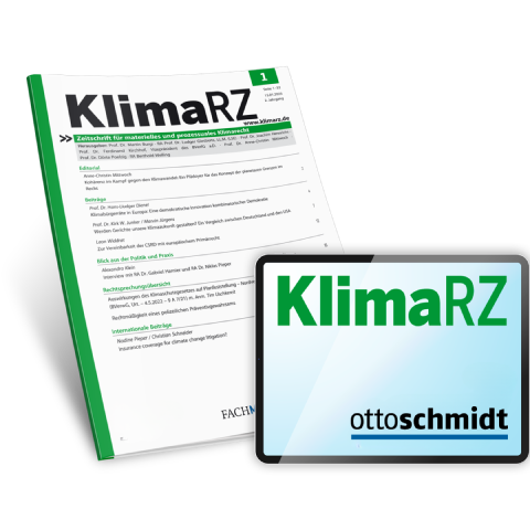 KlimaRZ Zeitschrift & Digital (Bundle)