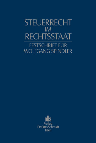 Festschrift für Wolfgang Spindler