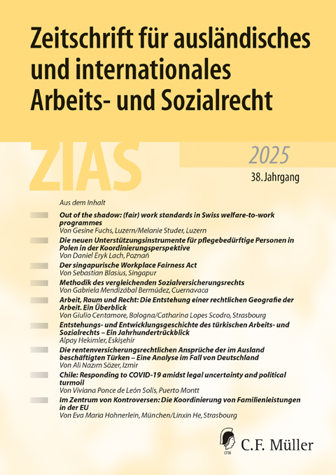 Zeitschrift für ausländisches und internationales Arbeits- und Sozialrecht