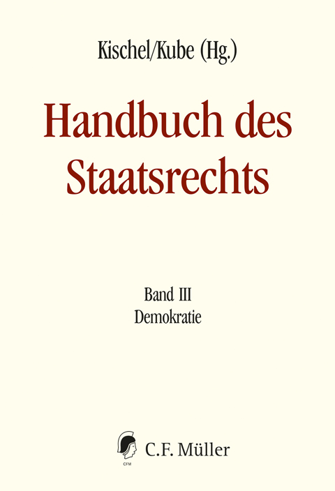 Handbuch des Staatsrechts - Neuausgabe