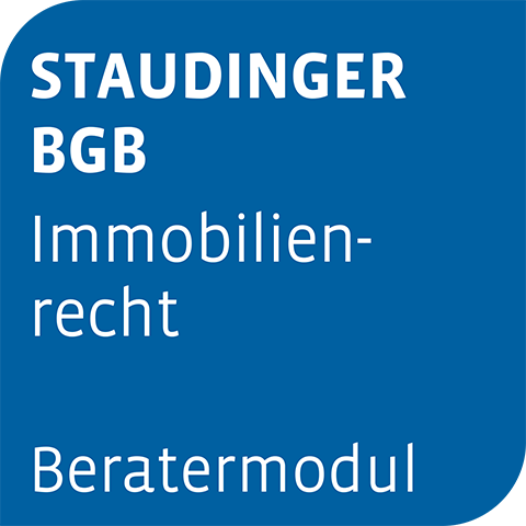 Beratermodul STAUDINGER BGB Immobilienrecht
