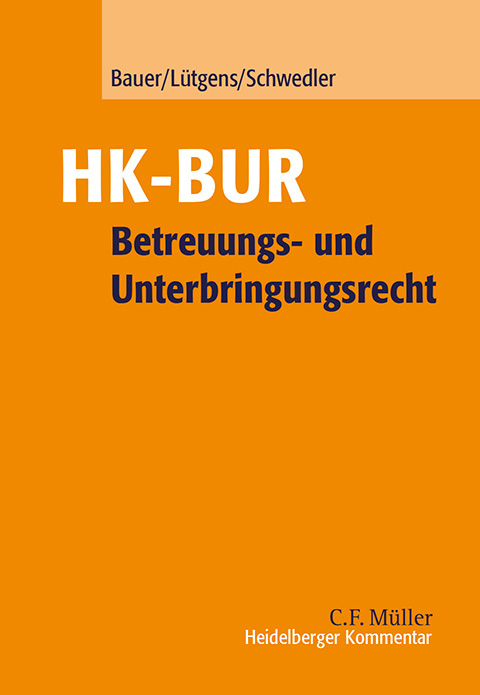 Heidelberger Kommentar zum Betreuungs- und Unterbringungsrecht - Bildvariante 2