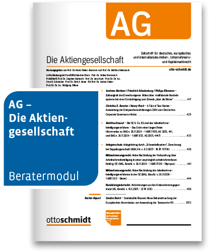 AG - Die Aktiengesellschaft