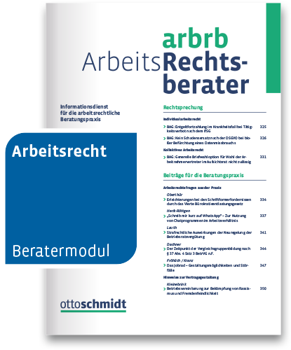 ArbRB - Arbeits-Rechtsberater