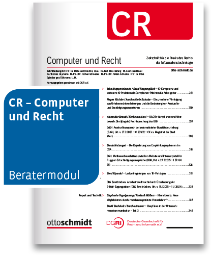 CR - Computer und Recht