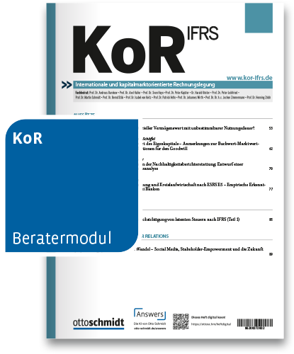 KoR IFRS Zeitschrift & Digital (Bundle)