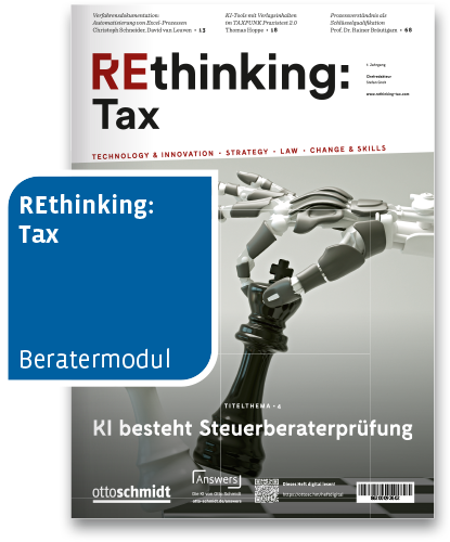 REthinking Tax Zeitschrift & Digital (Bundle)