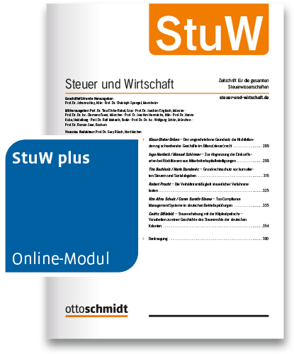StuW - Steuer und Wirtschaft