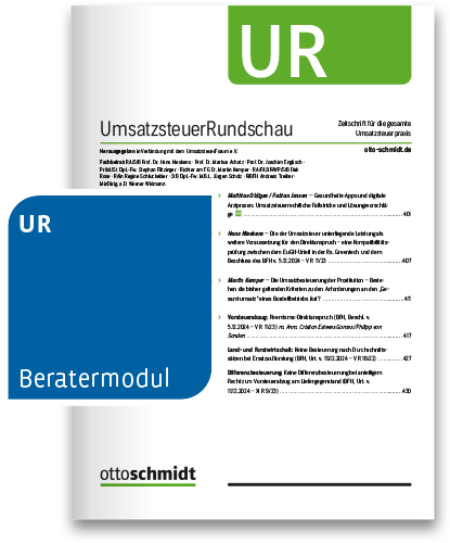 UR - UmsatzsteuerRundschau