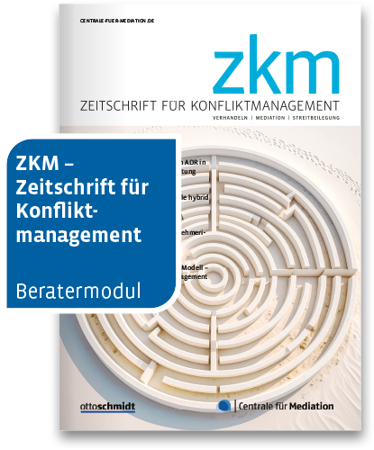 ZKM - Zeitschrift für Konfliktmanagement
