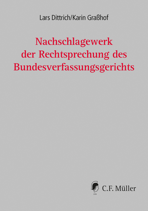 Nachschlagewerk der Rechtsprechung des Bundesverfassungsgerichts