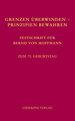 Grenzen überwinden - Prinzipien bewahren