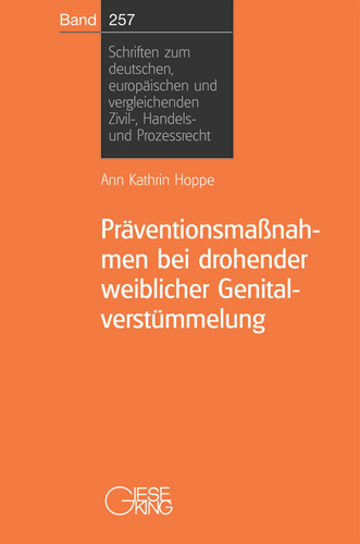 Präventionsmaßnahmen bei drohender weiblicher Genitalverstümmelung