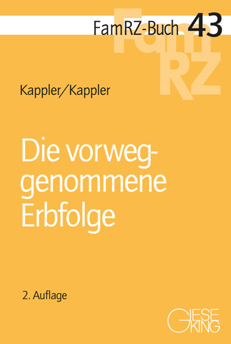 Die vorweggenommene Erbfolge