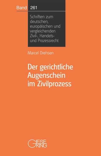 Der gerichtliche Augenschein im Zivilprozess