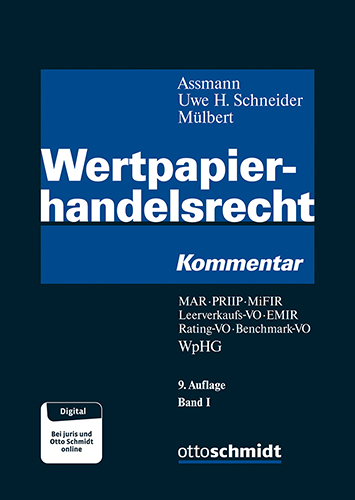 Wertpapierhandelsrecht Kommentar