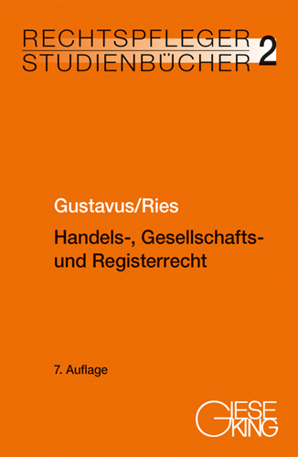 Handels-, Gesellschafts- und Registerrecht