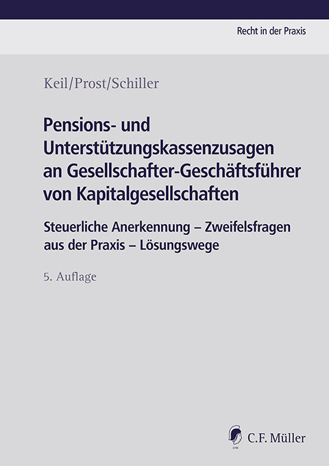 Pensions- und Unterstützungskassenzusagen an Gesellschafter-Geschäftsführer von Kapitalgesellschaften