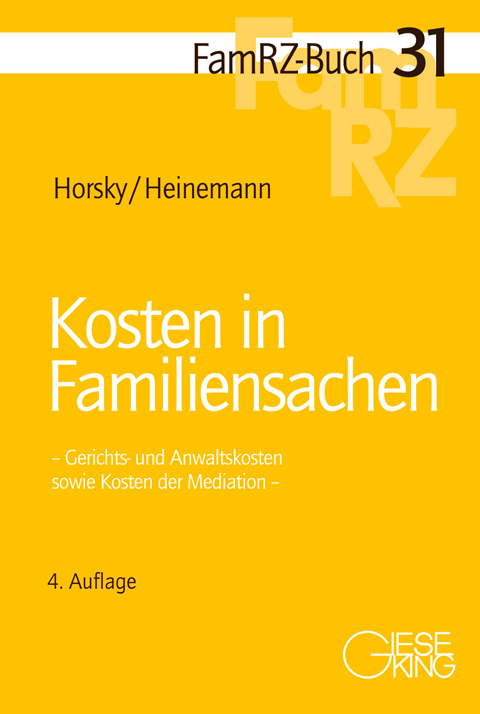 Kosten in Familiensachen