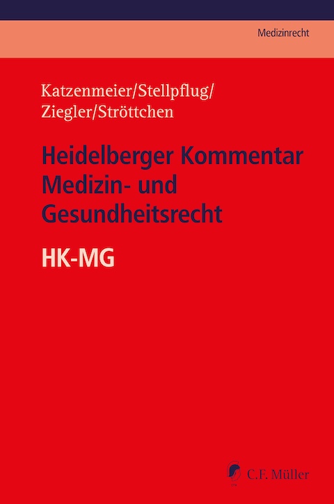 Heidelberger Kommentar Medizin- und Gesundheitsrecht - HK-MG